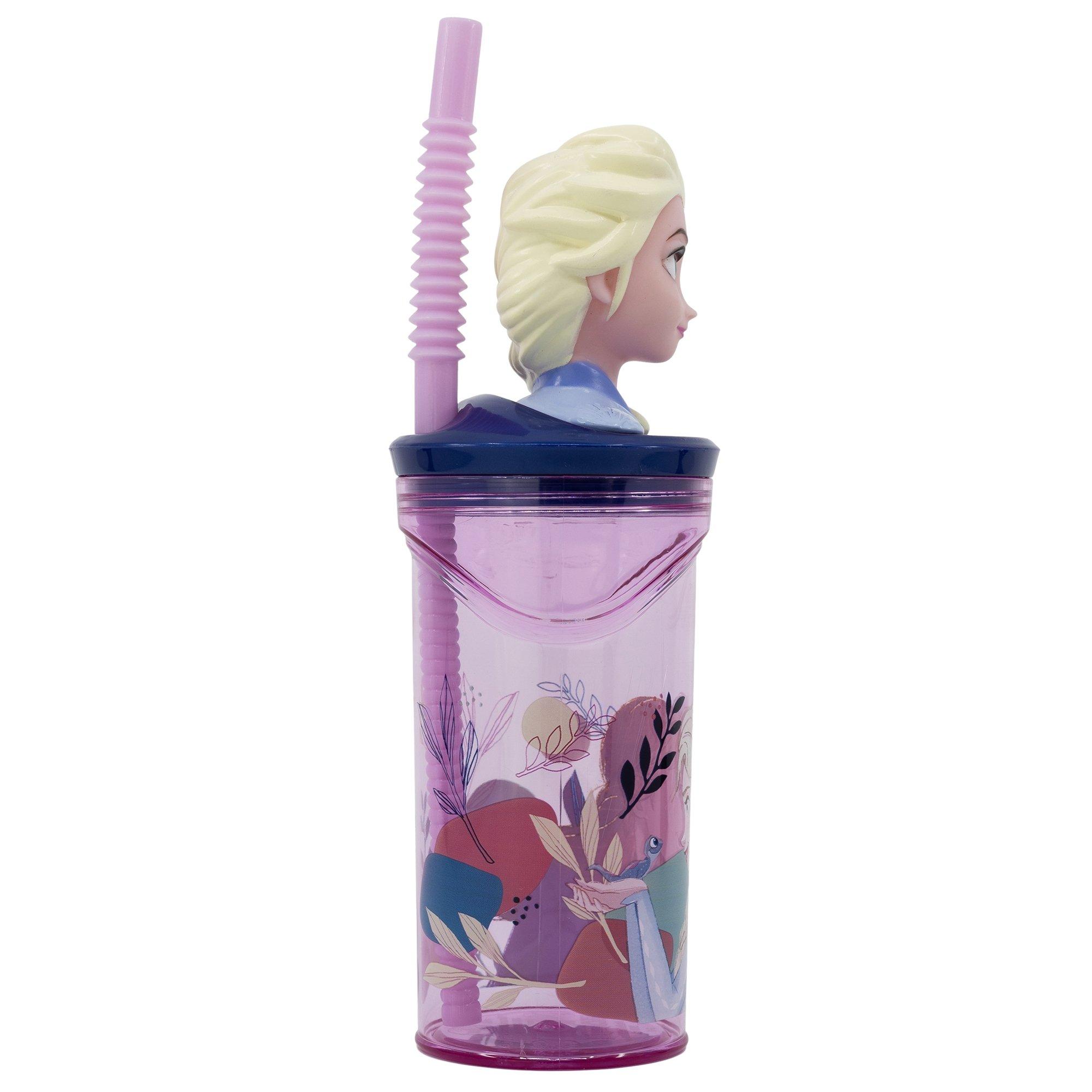 Stor Frozen 2 Elsa 3D Figur (360 ml) - Trinkbecher  