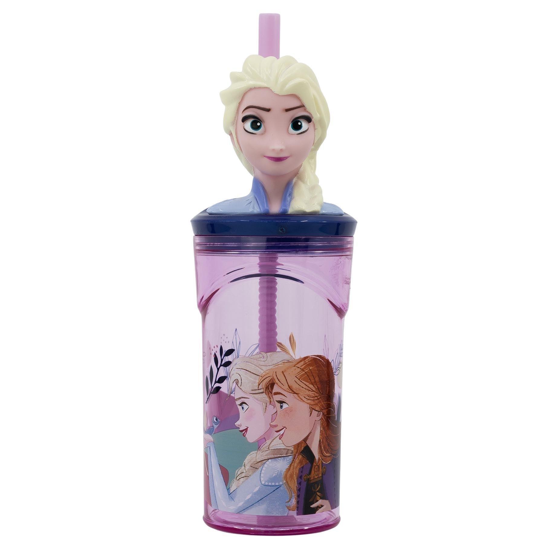 Stor Frozen 2 Elsa 3D Figur (360 ml) - Trinkbecher  