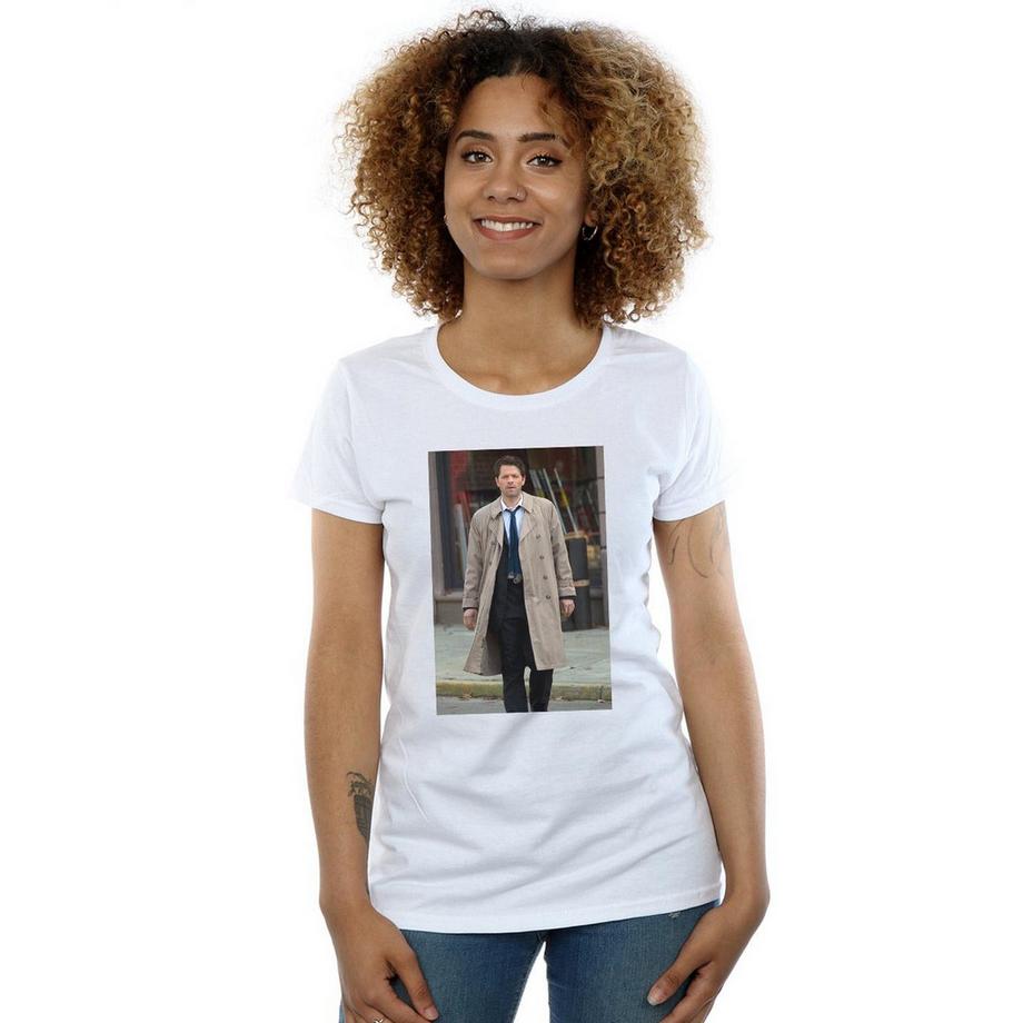Supernatural Castiel Trench Coat T-Shirt  