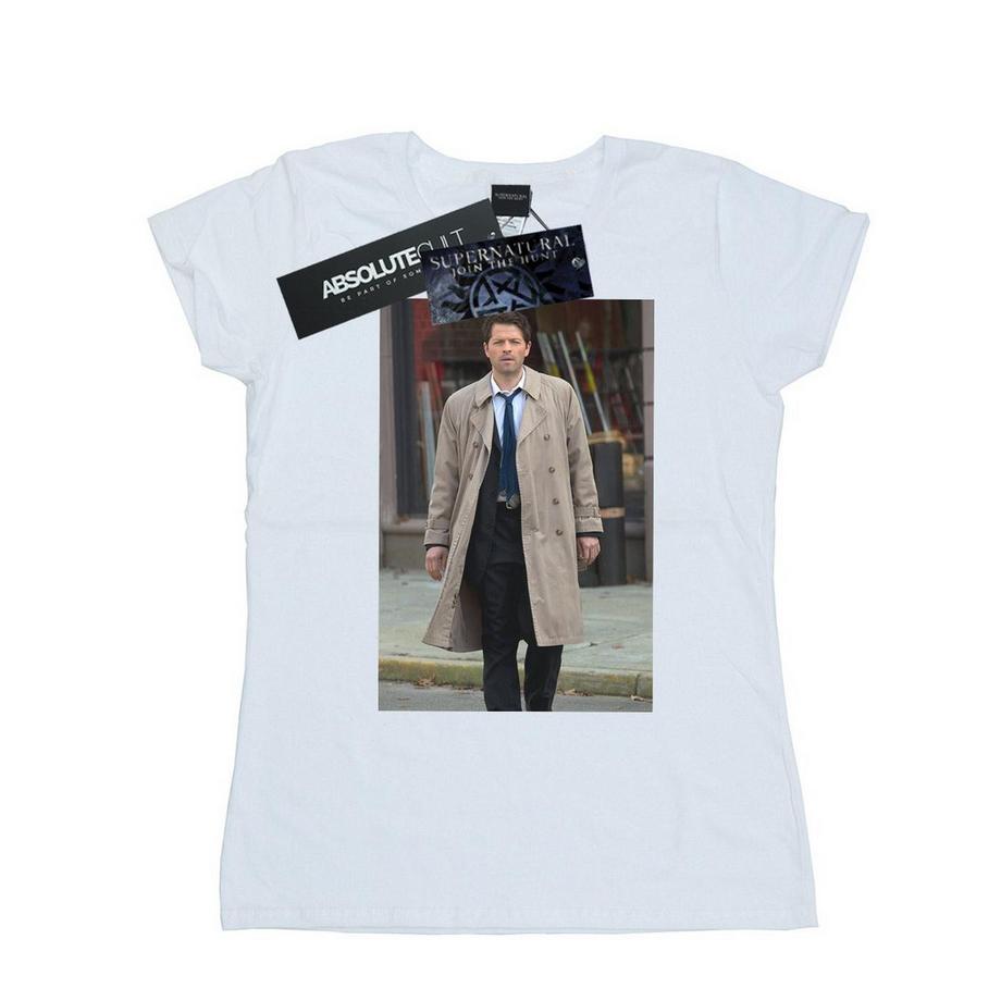 Supernatural Castiel Trench Coat T-Shirt  