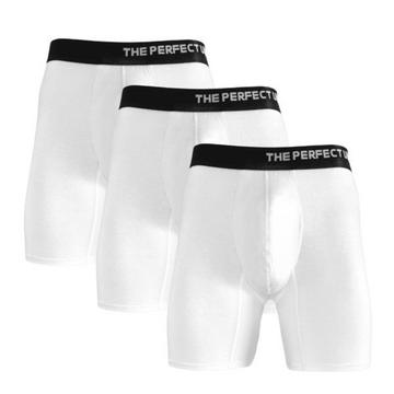 Bambus Boxer-shorts, weiss (3 Stk. pro Pack), Größe L