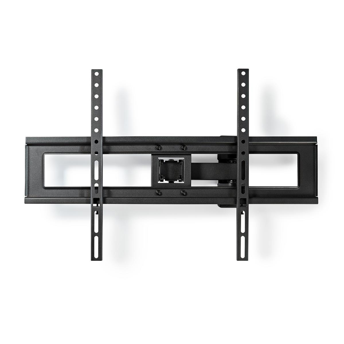Nedis  Neigbare und schwenkbare TV-Wandhalterung | 37-70" | Maximales Gewicht des Bildschirms: 35kg | Neigbar | Drehbar | Minimaler Wandabstand: 79mm | Maximaler Wandabstand: 220mm | 2 Gelenk(e) | ABS / Stahl | Schwarz 