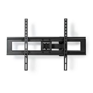 Nedis  Neigbare und schwenkbare TV-Wandhalterung | 37-70" | Maximales Gewicht des Bildschirms: 35kg | Neigbar | Drehbar | Minimaler Wandabstand: 79mm | Maximaler Wandabstand: 220mm | 2 Gelenk(e) | ABS / Stahl | Schwarz 