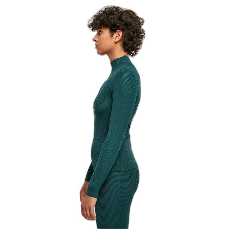 URBAN CLASSICS Rippstrick Rollkragenpullover  