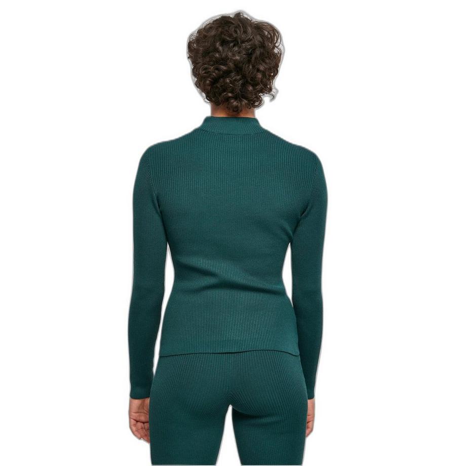 URBAN CLASSICS Rippstrick Rollkragenpullover  