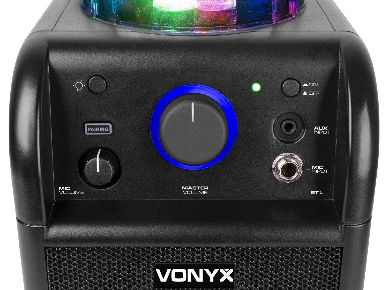 Vonyx  SBS50B altoparlante Nero Con cavo e senza cavo 50 W 