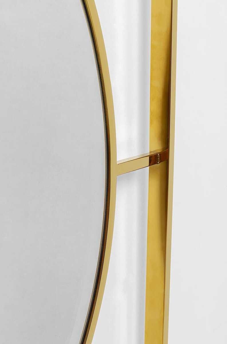 KARE Design Specchio Stanford Cornice oro Ø90  