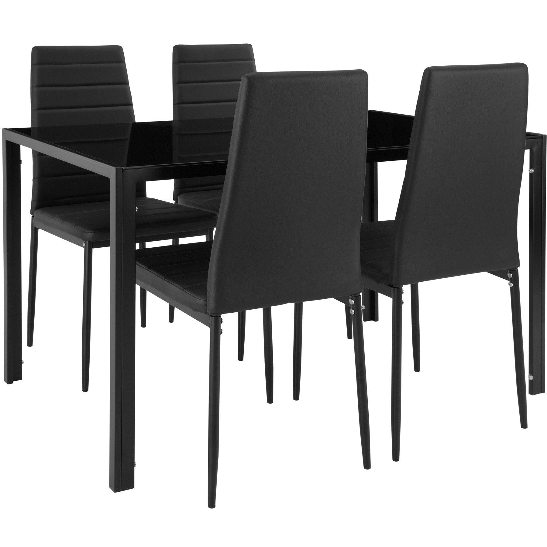Tectake Set di mobili per sala da pranzo Berlino 4+1  