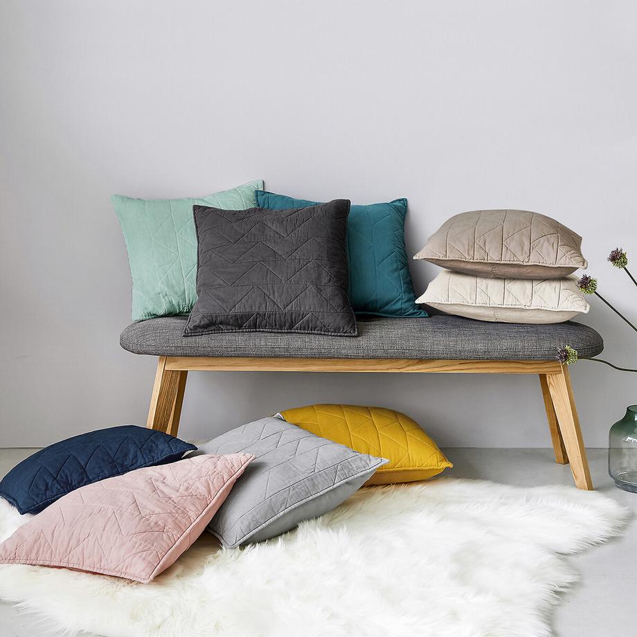 La Redoute Intérieurs Housse de coussin Zig Zag Scenario Coton  