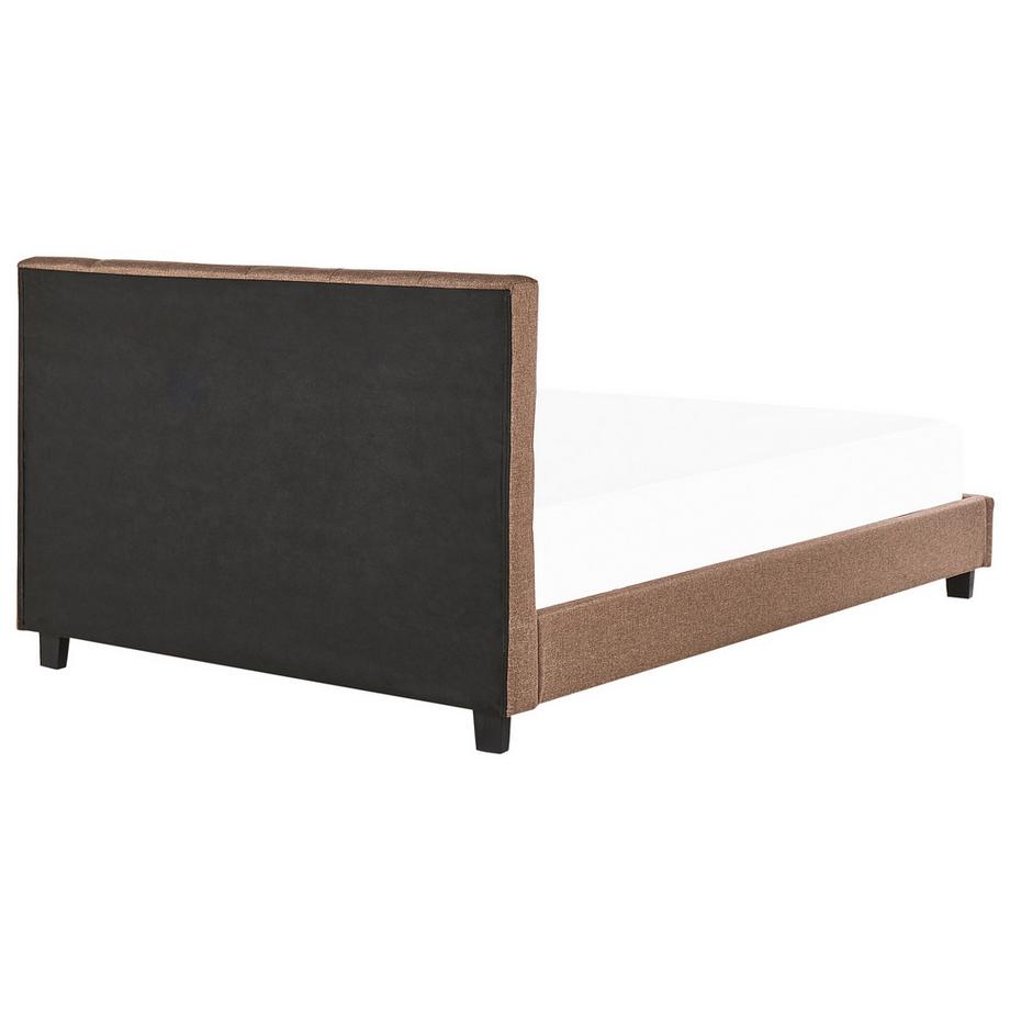 Beliani Wasserbett aus Stoff  LA ROCHELLE  