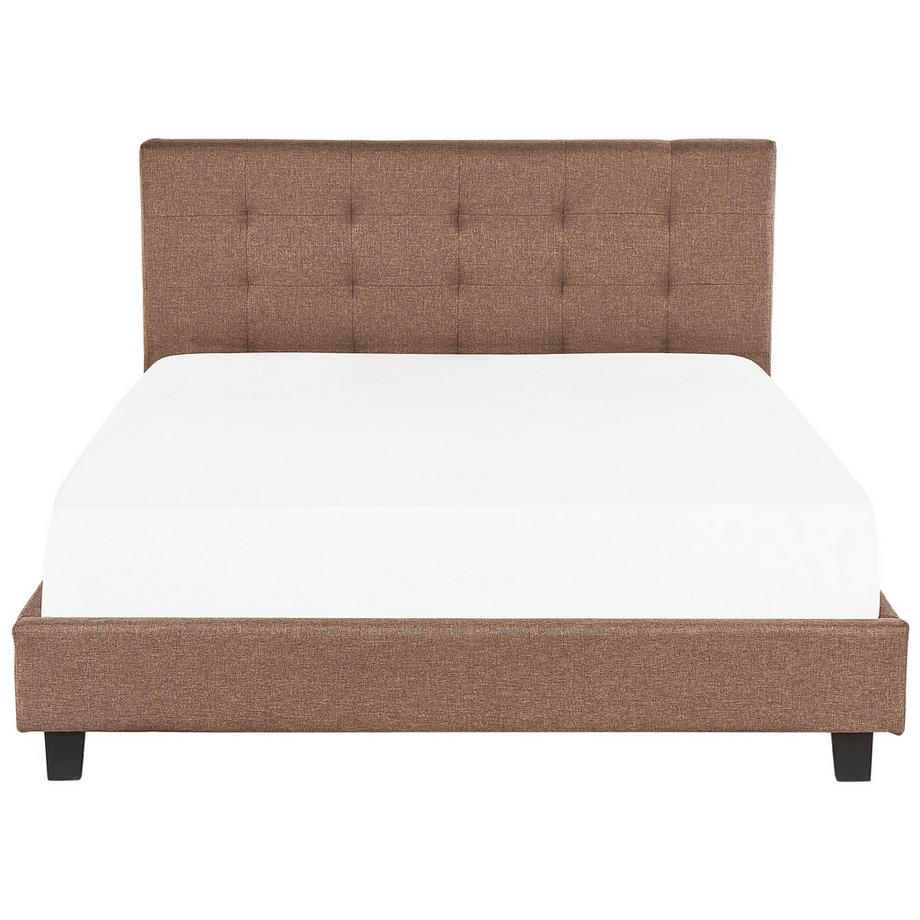 Beliani Wasserbett aus Stoff  LA ROCHELLE  