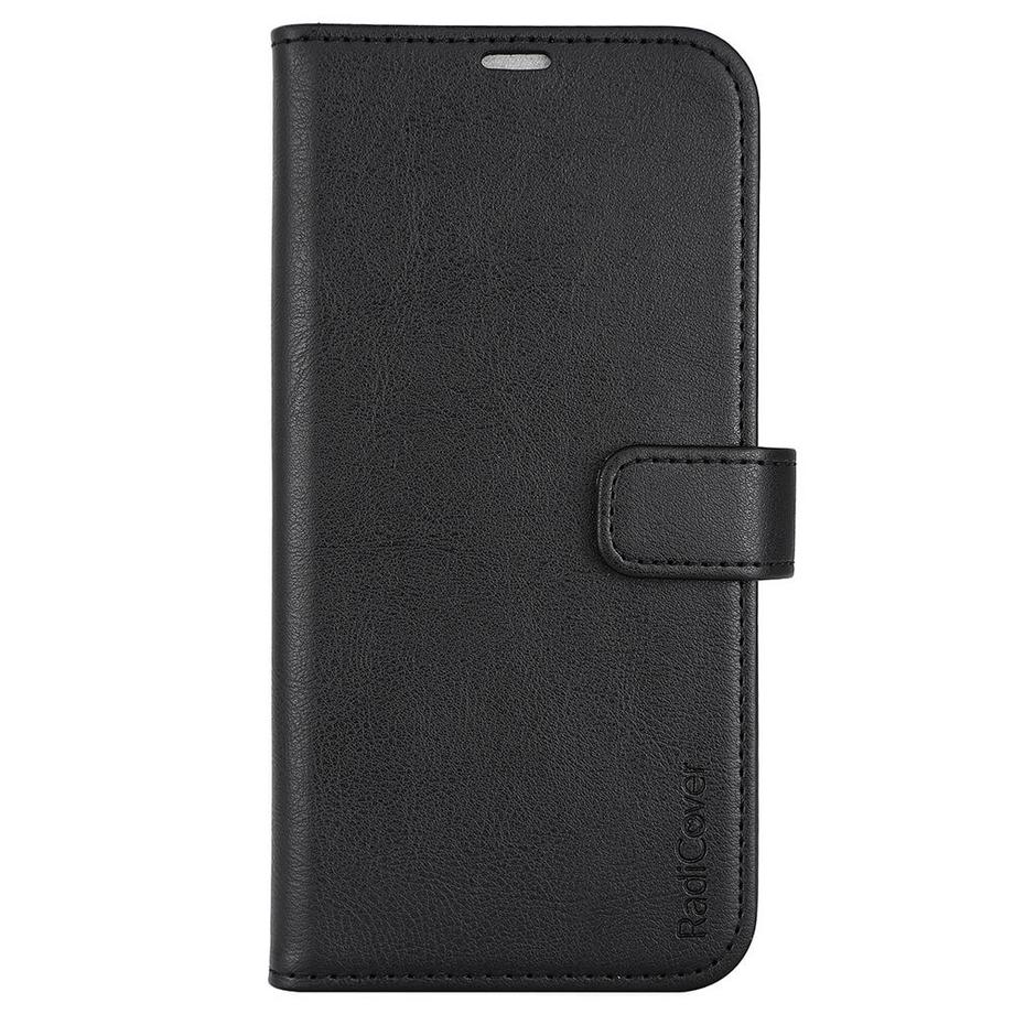 RADICOVER Flipcover 3 Karte Anti Strahlung iPhone 14 Pro Max 6,7" Schwarz PU RFID
