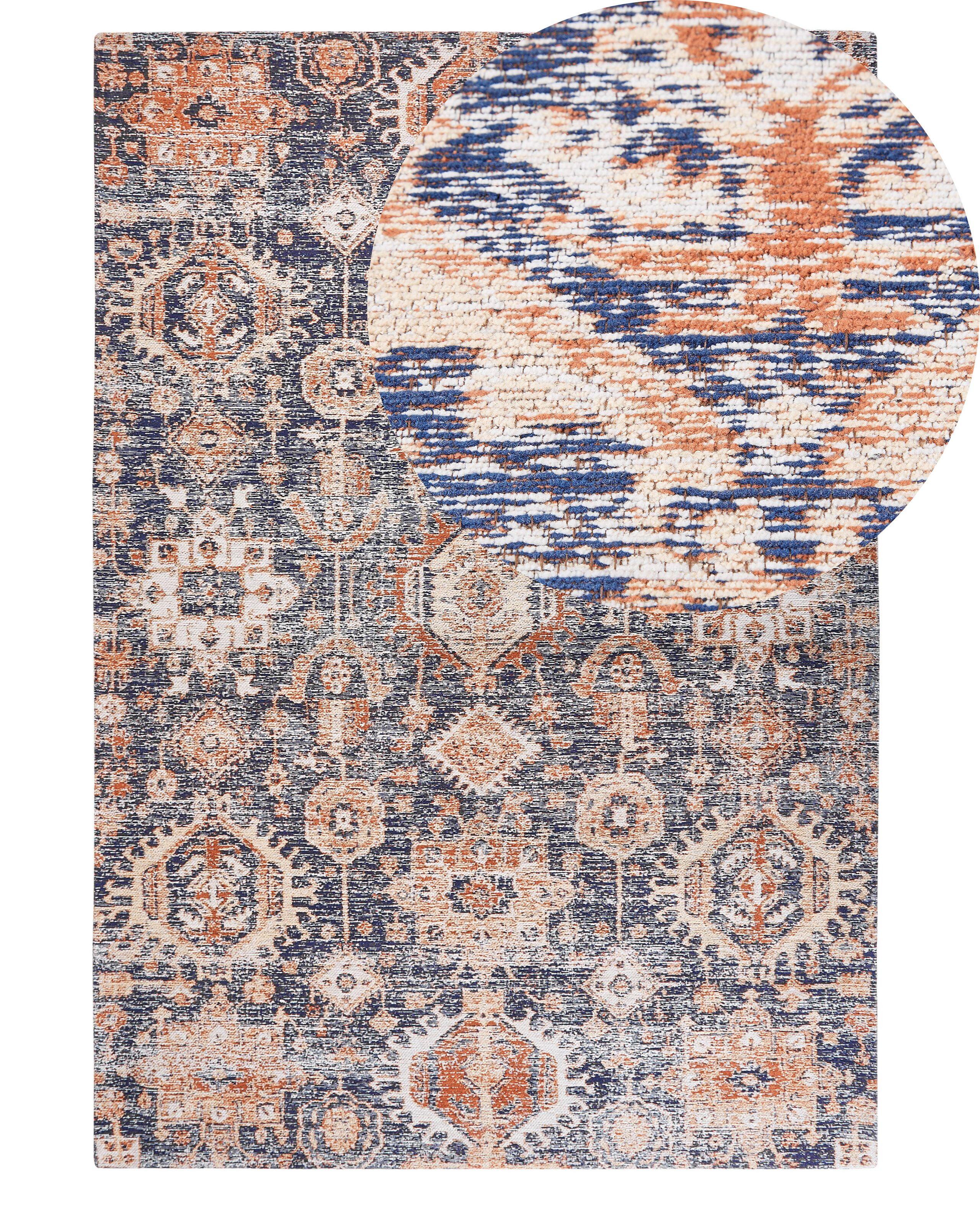 Beliani Tapis en Coton Rétro KURIN  