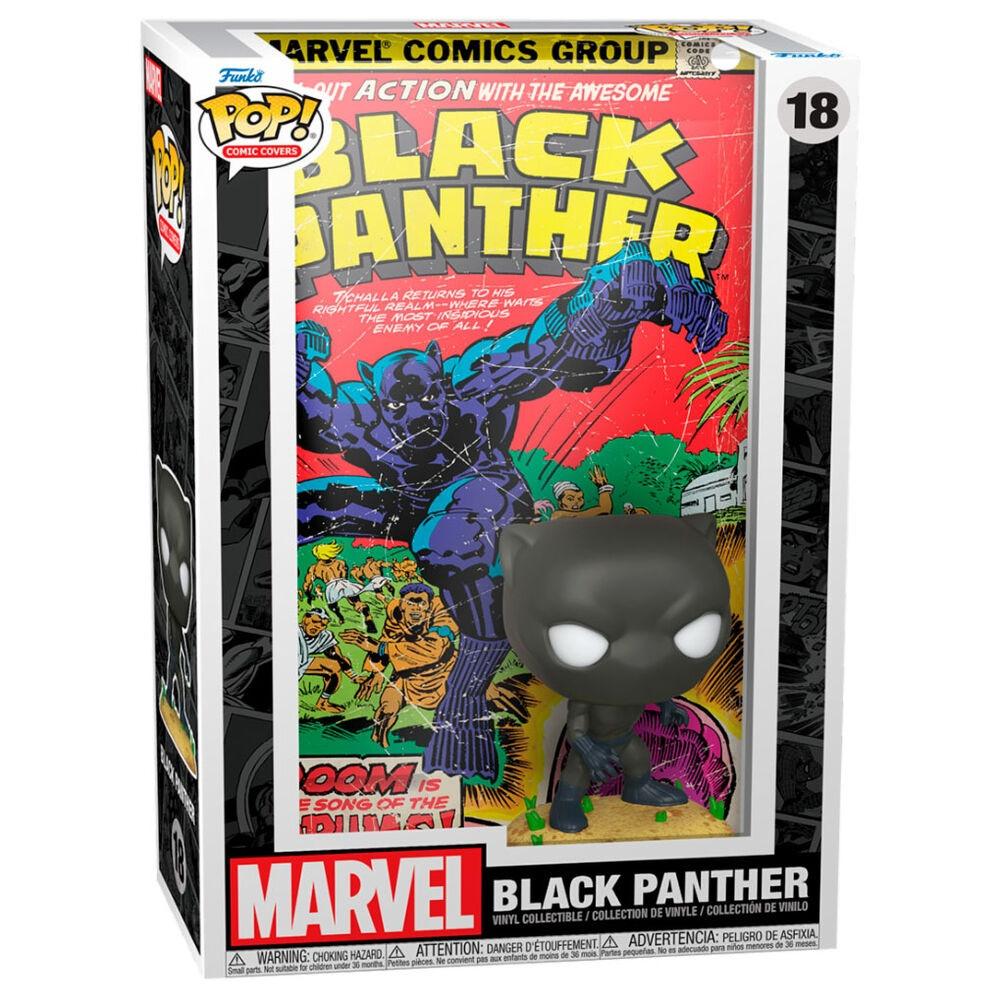 Funko  Figura POP Copertina del fumetto Marvel Black Panther 