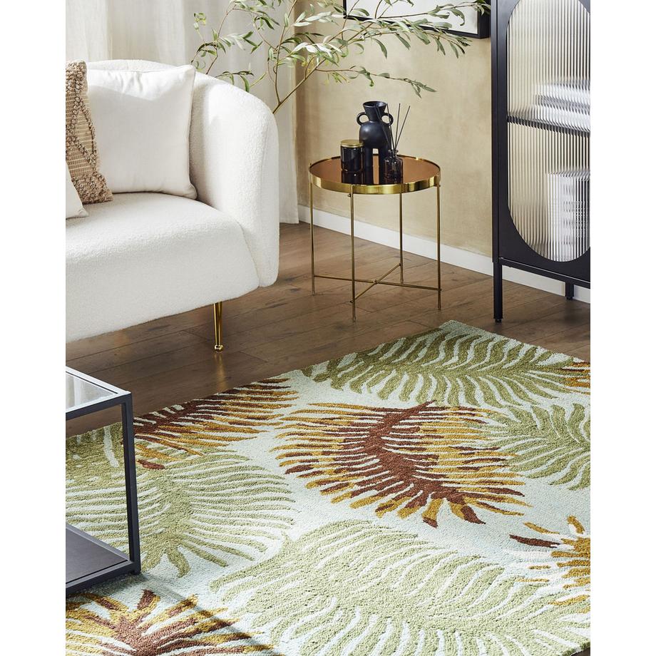 Beliani Teppich aus Wolle Klassisch VIZE  