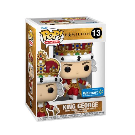 Funko  POP - Hamilton - 13 - King George - Special Edition 