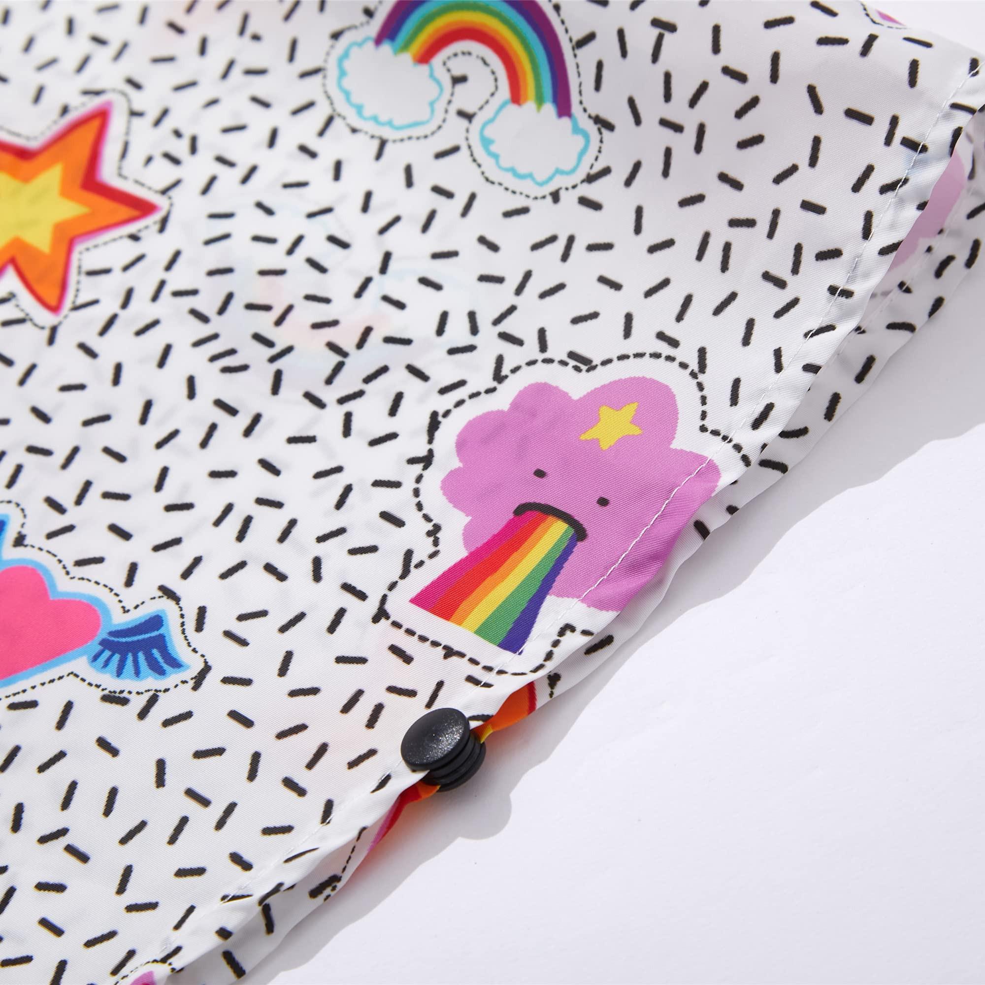 Alopini Imperméable Enfant Poncho de Pluie  