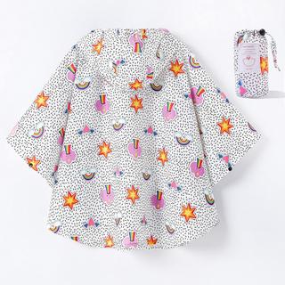 Alopini Imperméable Enfant Poncho de Pluie  
