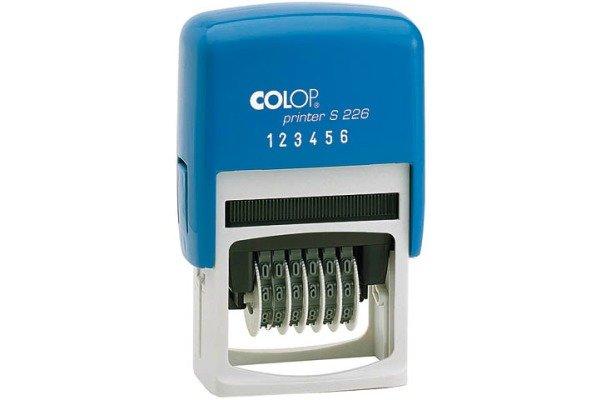 Colop COLOP Nummernstempel S226 6-stellig 4mm  