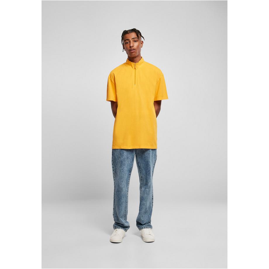 URBAN CLASSICS T-Shirt Oversize Half Zip  