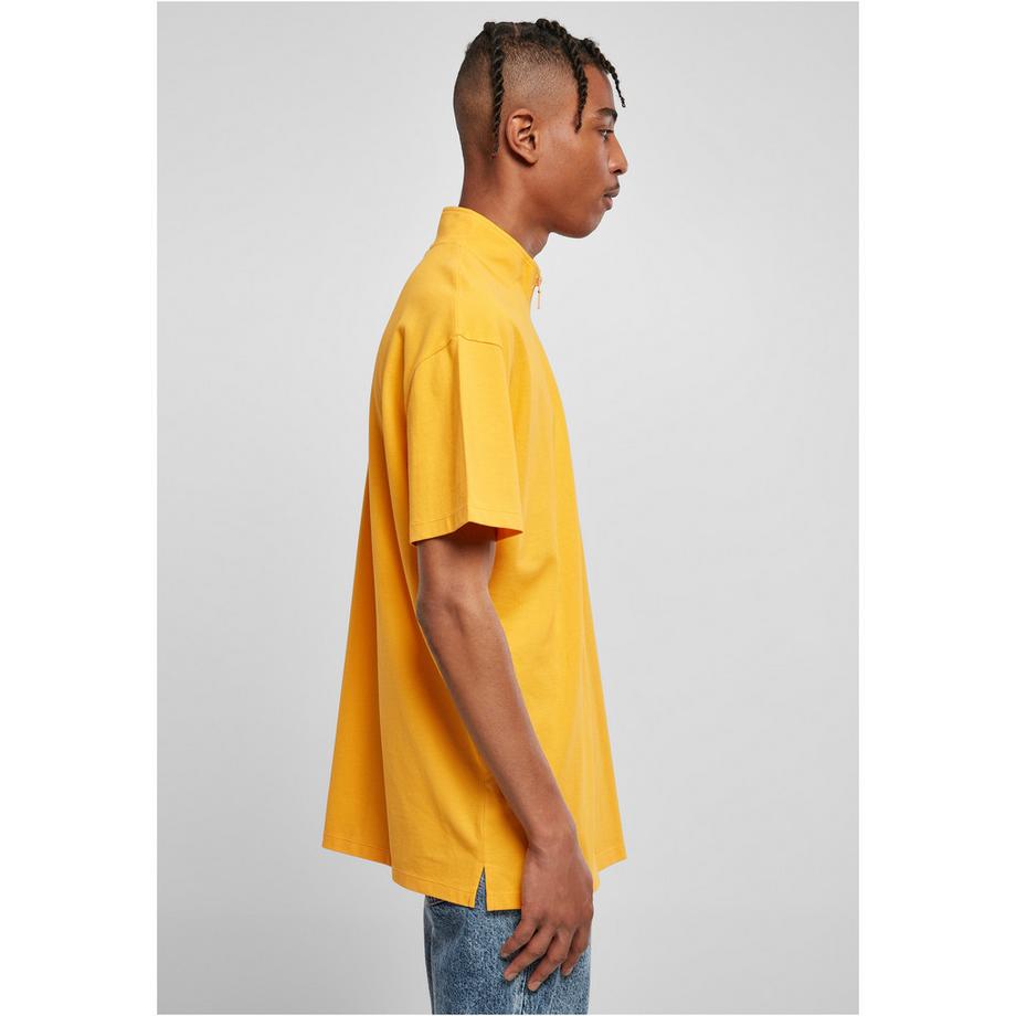 URBAN CLASSICS T-Shirt Oversize Half Zip  