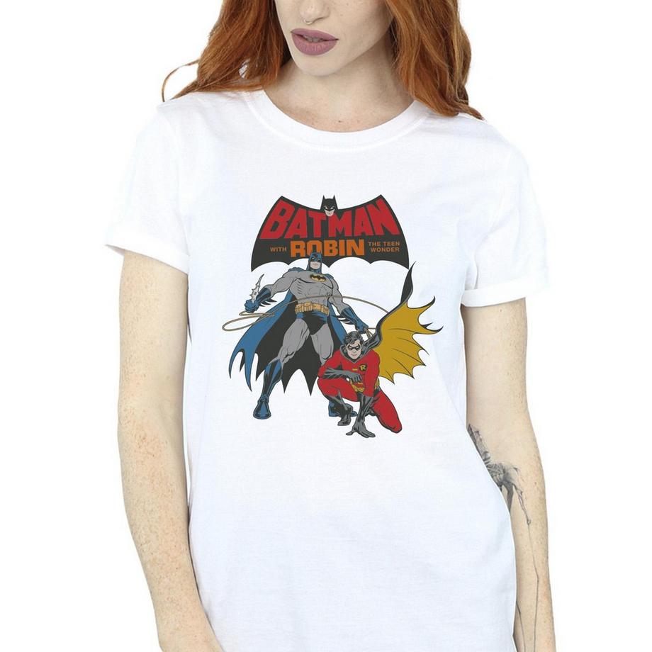 DC COMICS Batman with Robin The Teen Wonder T-Shirt  