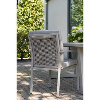 mutoni living Chaise de jardin North aluminium sable  