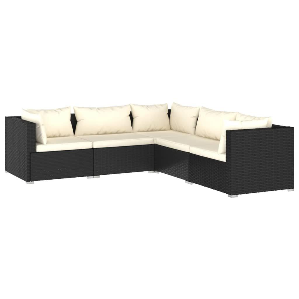 VidaXL Garten-lounge-set poly-rattan  