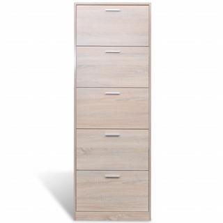 VidaXL Schuhschrank holz  