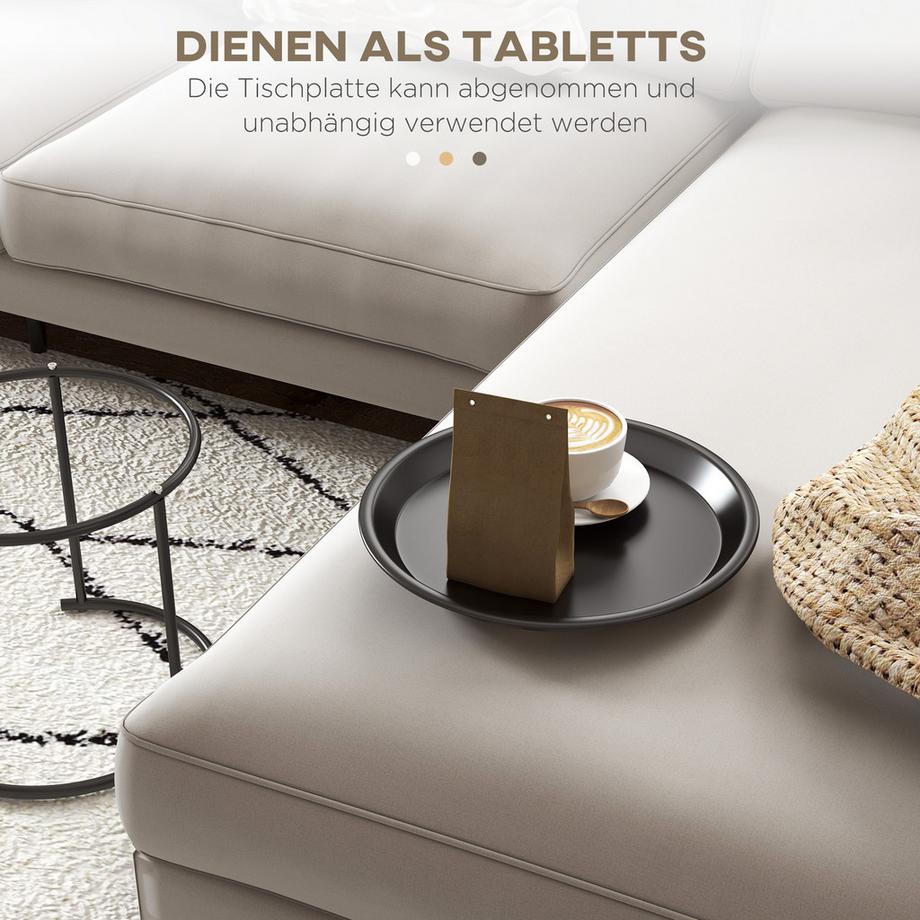 HOMCOM Couchtisch Set  