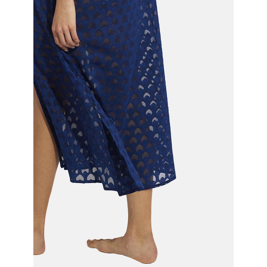 Selmark Lange Strandtunika mit kurzen Ärmeln Sicilia  