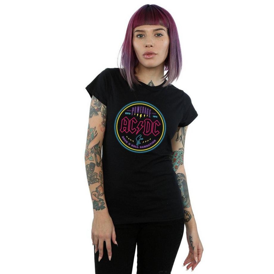 AC/DC ACDC Powerage Neon Logo T-Shirt  
