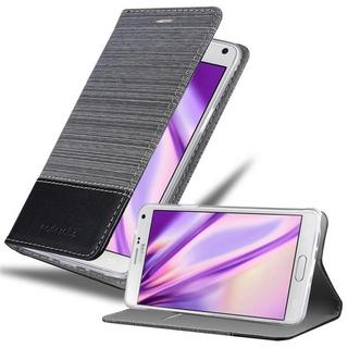 Cadorabo  Hülle für Samsung Galaxy NOTE 4 Magnetverschluss, Kartenfach 