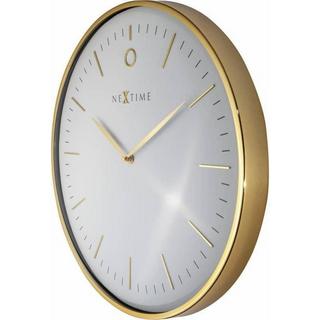 NeXtime Wanduhr Glamour weiss Durchmesser 40 cm  