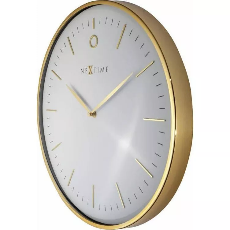 NeXtime Wanduhr Glamour Ø 40 cm Gold online kaufen MANOR VA8137