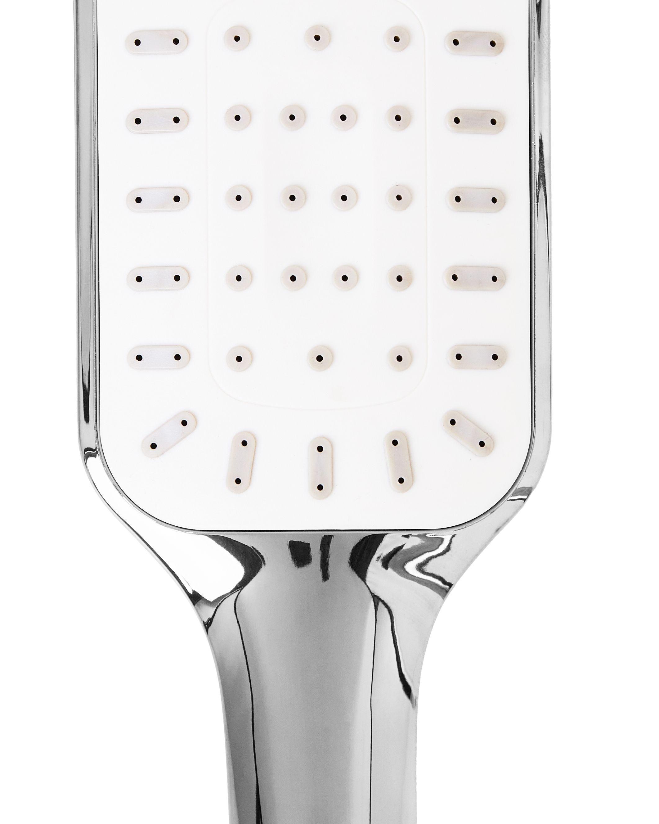 Beliani Duschkopf mit Schlauch aus ABS (robuster Kunststoff) Klassisch AMAJA  