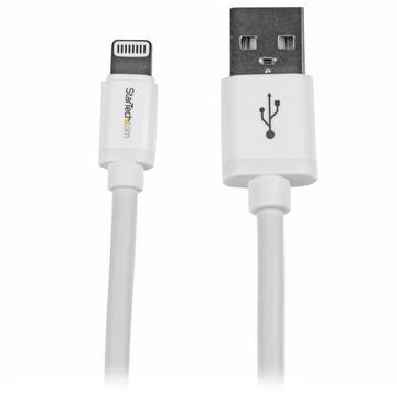 Câble Apple Lightning vers USB pour iPhone, iPod, iPad - 2 m Blanc