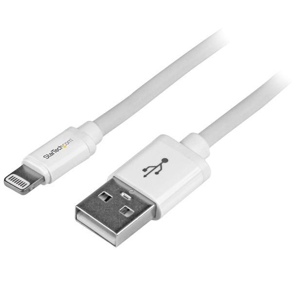 STARTECH.COM  Câble Apple Lightning vers USB pour iPhone, iPod, iPad - 2 m Blanc 