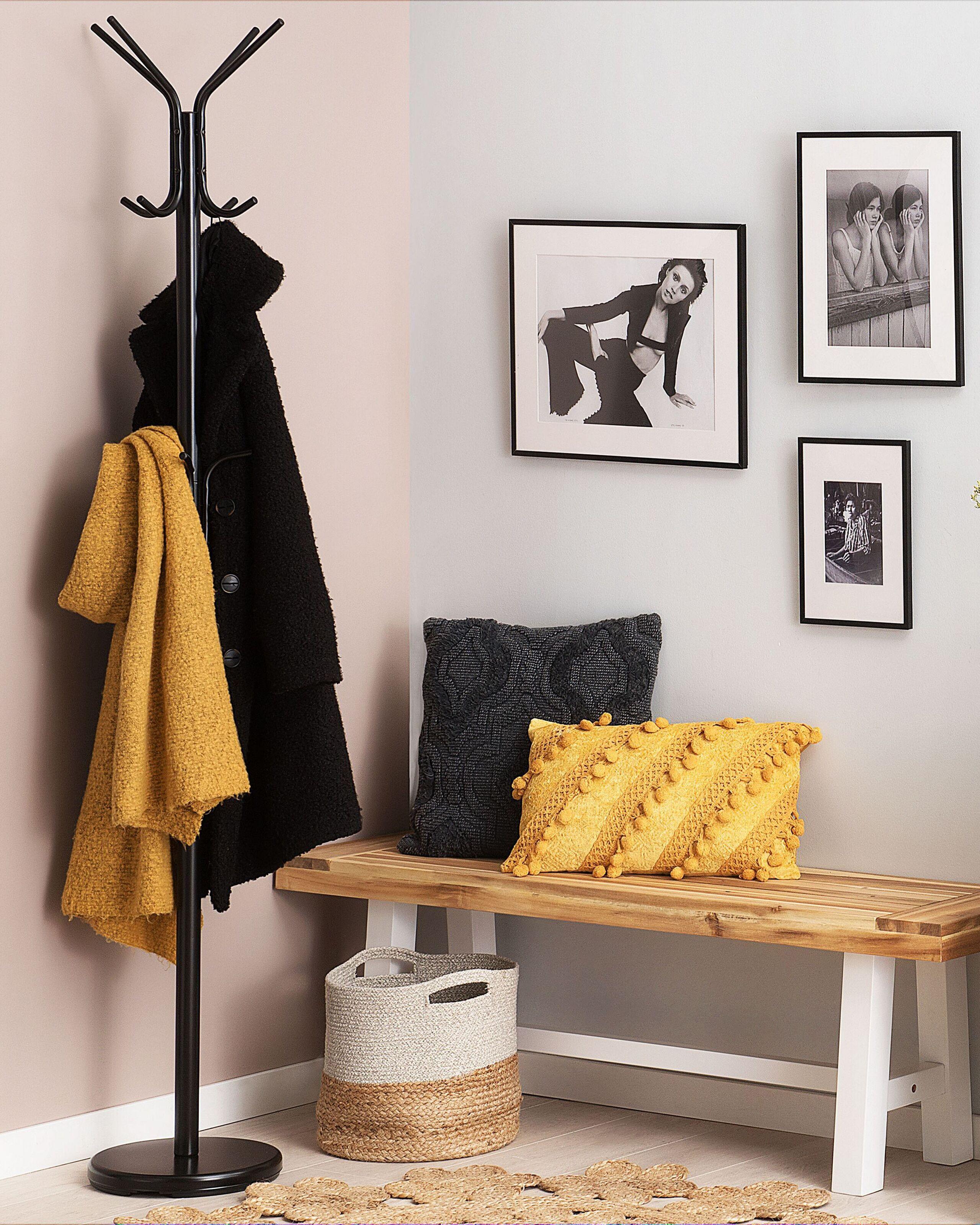 Beliani Garderobenständer aus Stahl Modern CLAXTON  