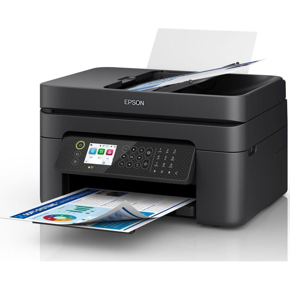 EPSON  WorkForce WF-2950DWF stampante multifunzione A4 getto d'inchiostro (stampa, scansione, copia), Display LCD 6.1cm, ADF, WiFi Direct, AirPrint, 3 mesi di inchiostro incluso con ReadyPrint 