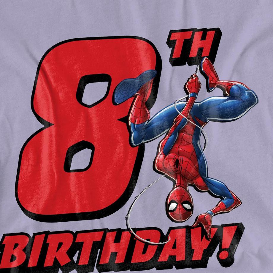 Spider-Man T-Shirt 8e Anniversaire  