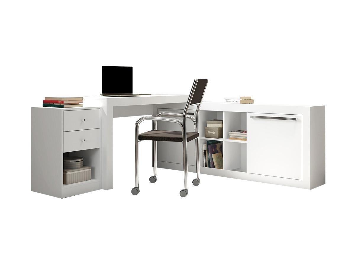 Vente-unique Bureau d'angle EVAN  