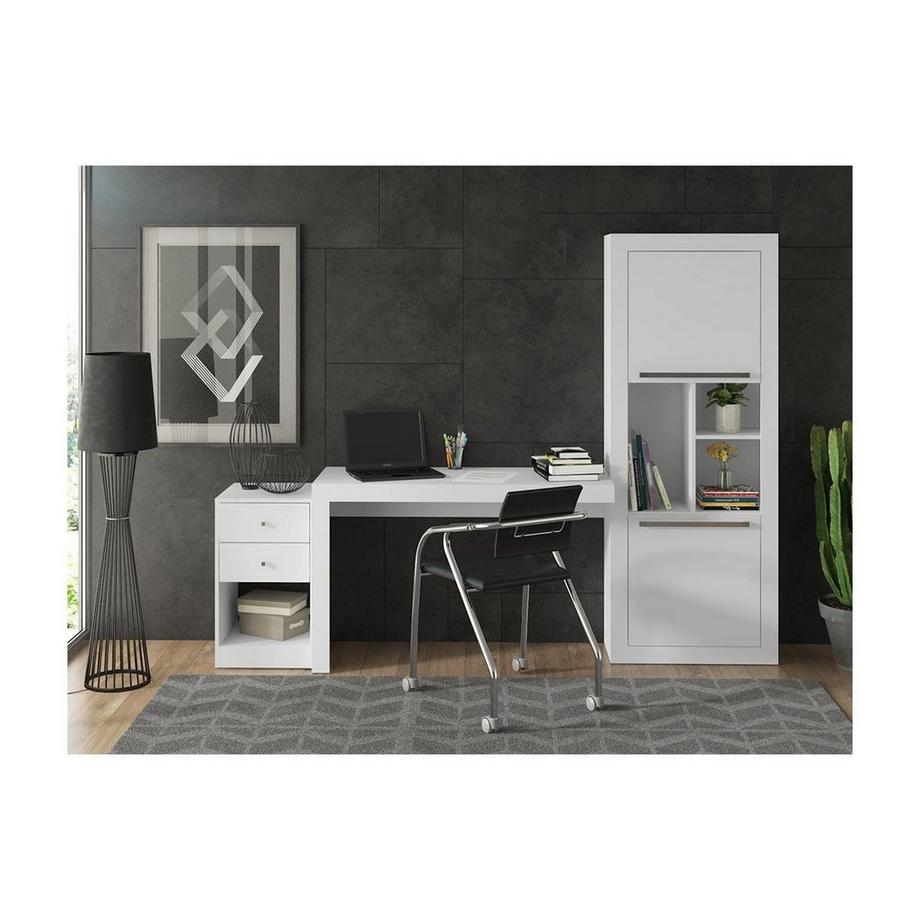 Vente-unique Scrivania angolare con  