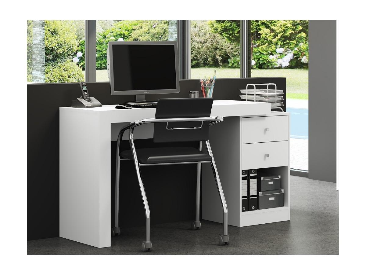 Vente-unique Bureau d'angle EVAN  