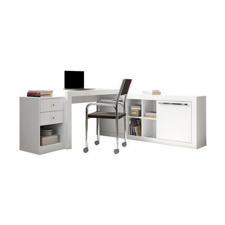 Vente-unique Bureau d'angle EVAN  