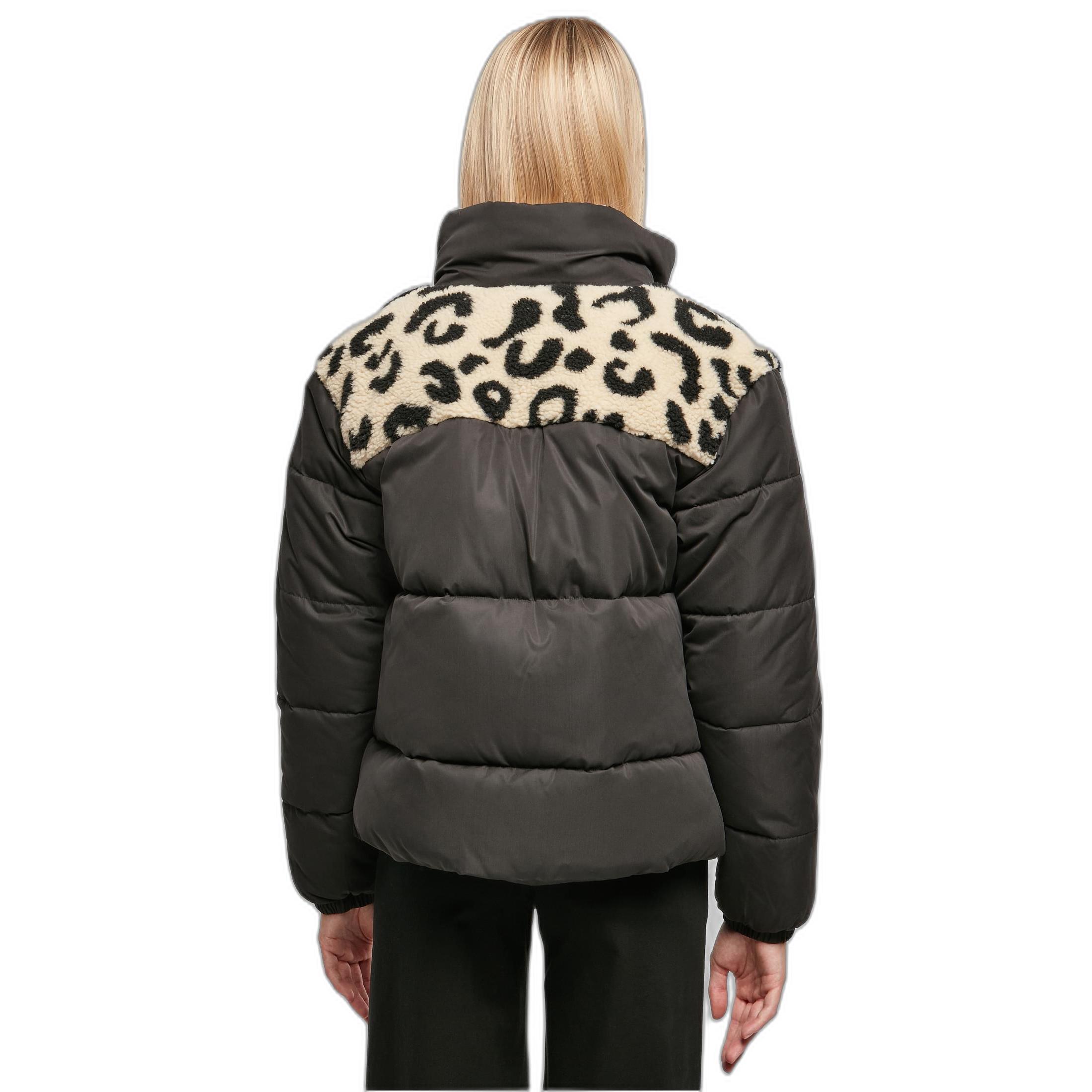 URBAN CLASSICS Gemischte Sherpa Daunenjacke  
