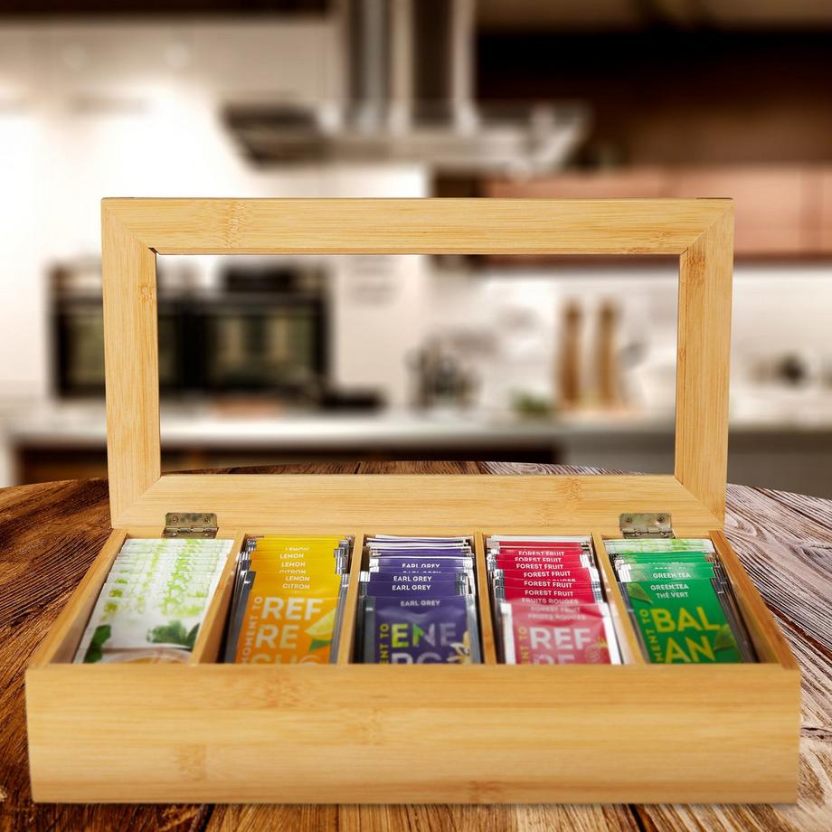 B2X Teask aus Bambus 5 Fächer  