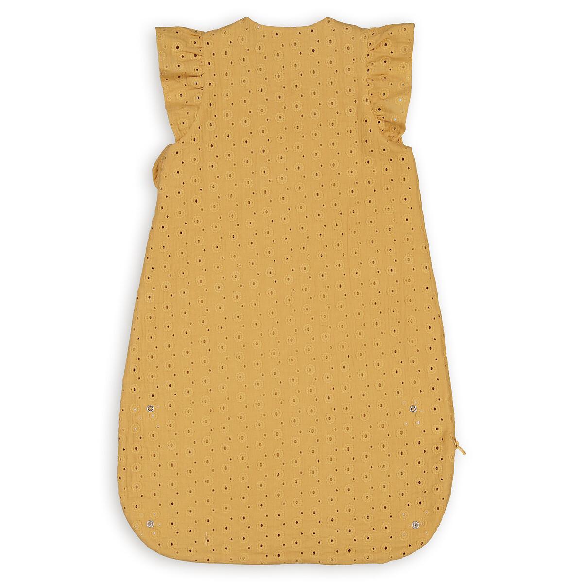 La Redoute Intérieurs Avola Bestickter Baumwollmusselin Sommerschlafsack  