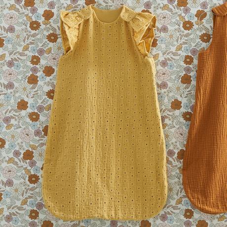 La Redoute Intérieurs Avola Bestickter Baumwollmusselin Sommerschlafsack  