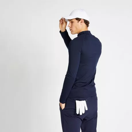 INESIS Sous pull de golf hiver homme CW500 bleu marine acheter